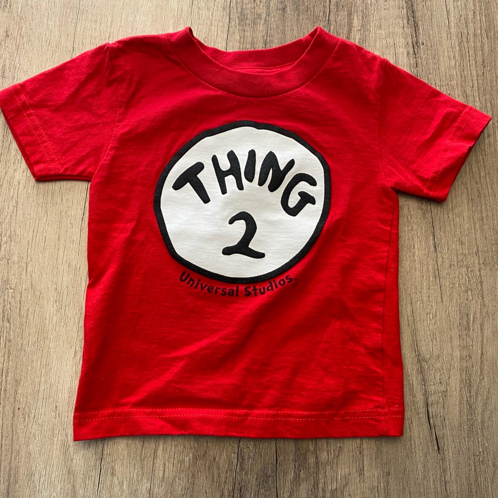 Universal Studios Dr. Seuss Thing 2 Shirt 3T